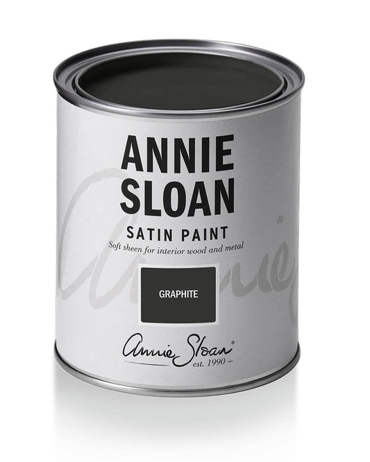 Annie Sloan Graphite Satin Paint 750ml