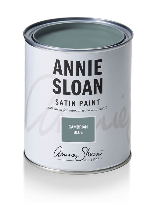 Annie Sloan Cambrian Blue Satin Paint 750ml