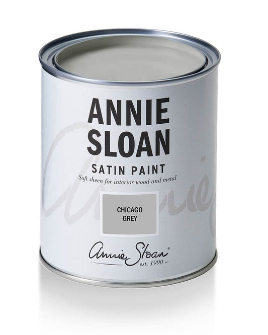 Annie Sloan Chicago Grey Satin Paint 750ml