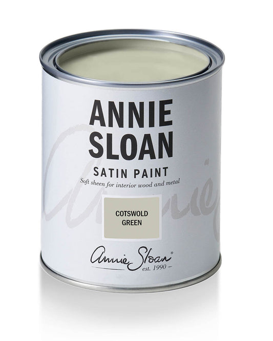 Annie Sloan Cotswold Green Satin Paint 750ml