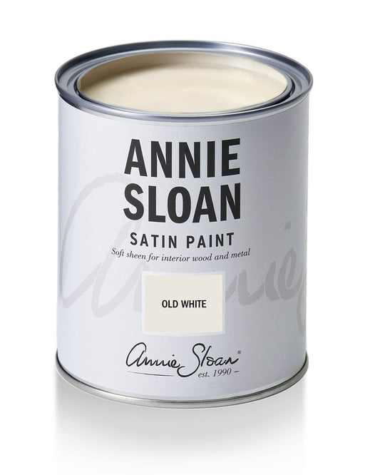 Annie Sloan Old White Satin Paint 750ml